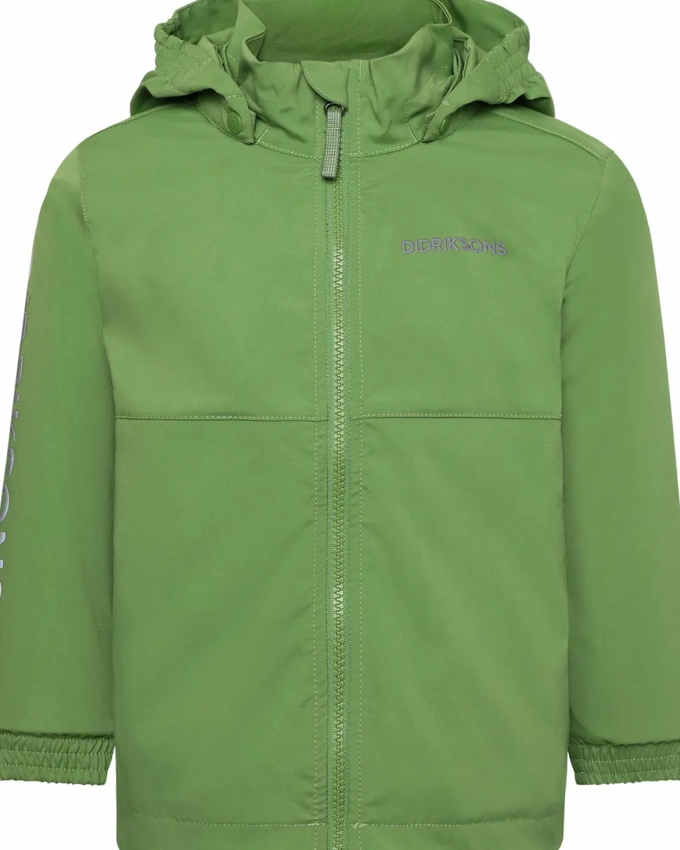Didriksons Kids' Hallon Jacket Algae Green