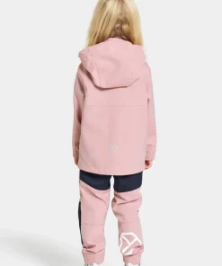 Didriksons Kids' Hallon Jacket Soft Pink Sale