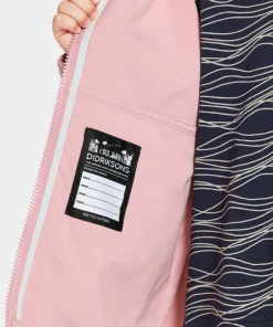 Didriksons Kids' Hallon Jacket Soft Pink Sale