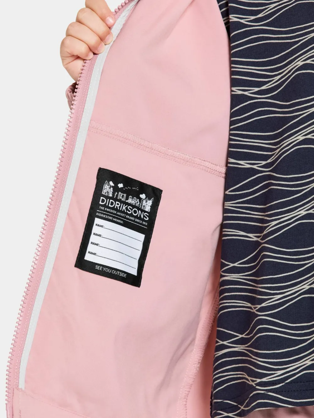 Didriksons Kids' Hallon Jacket Soft Pink Sale