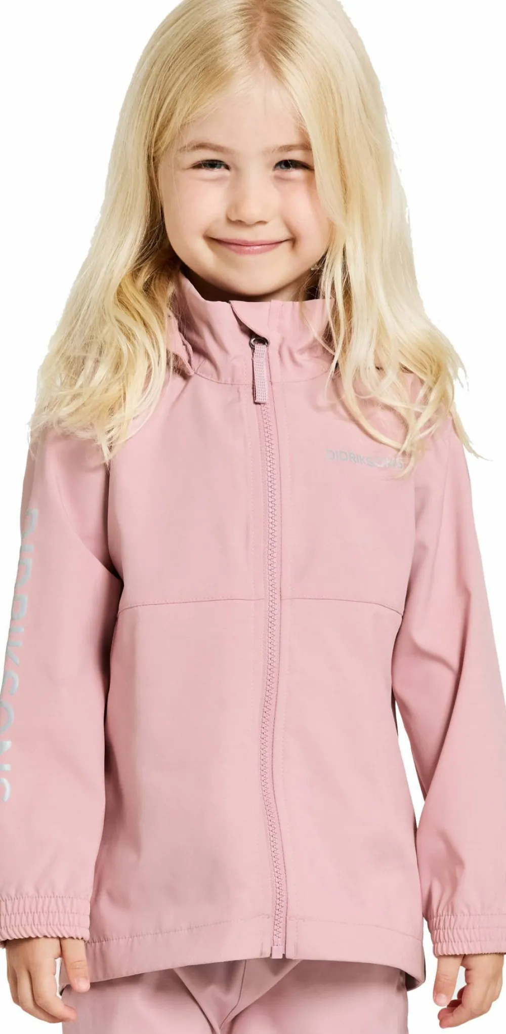 Didriksons Kids' Hallon Jacket Soft Pink Sale