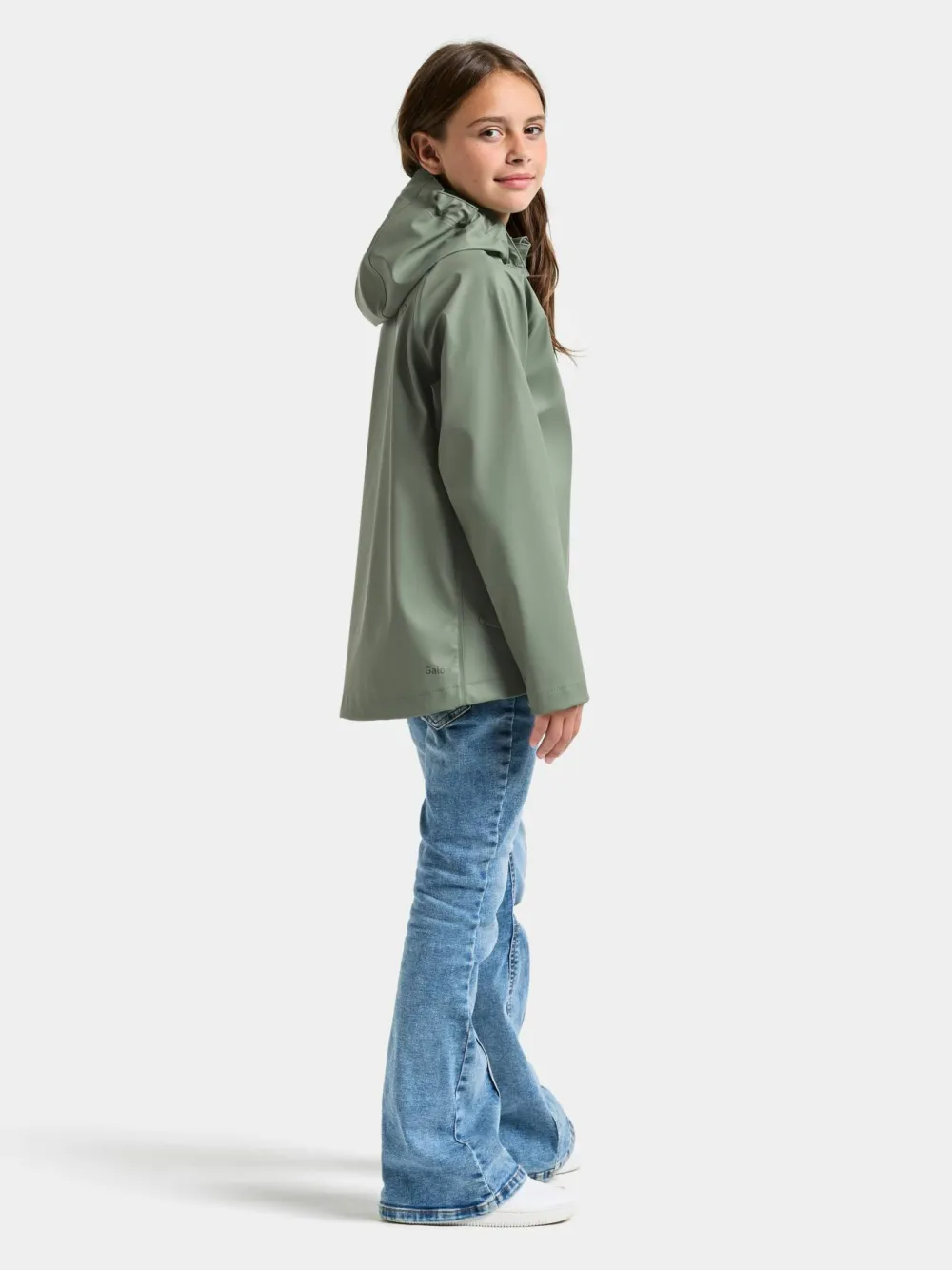 Didriksons Kids' Hepta Jacket Wilted Leaf Best