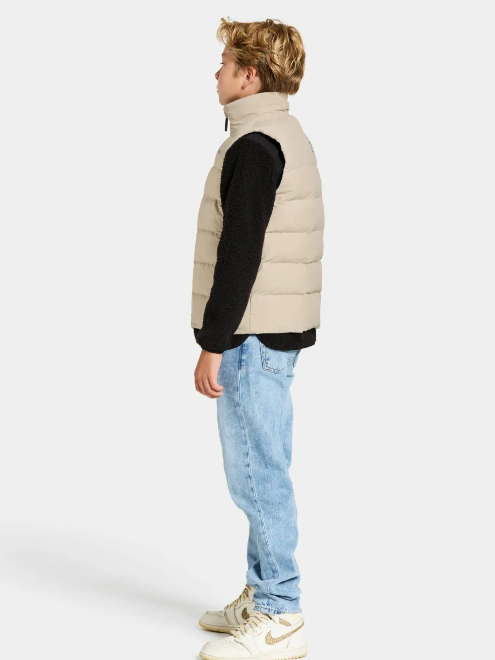 Didriksons Kids' Kilo Vest Clay Beige Online