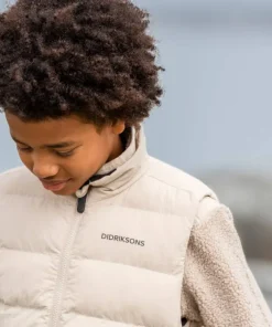 Didriksons Kids' Kilo Vest Clay Beige Online