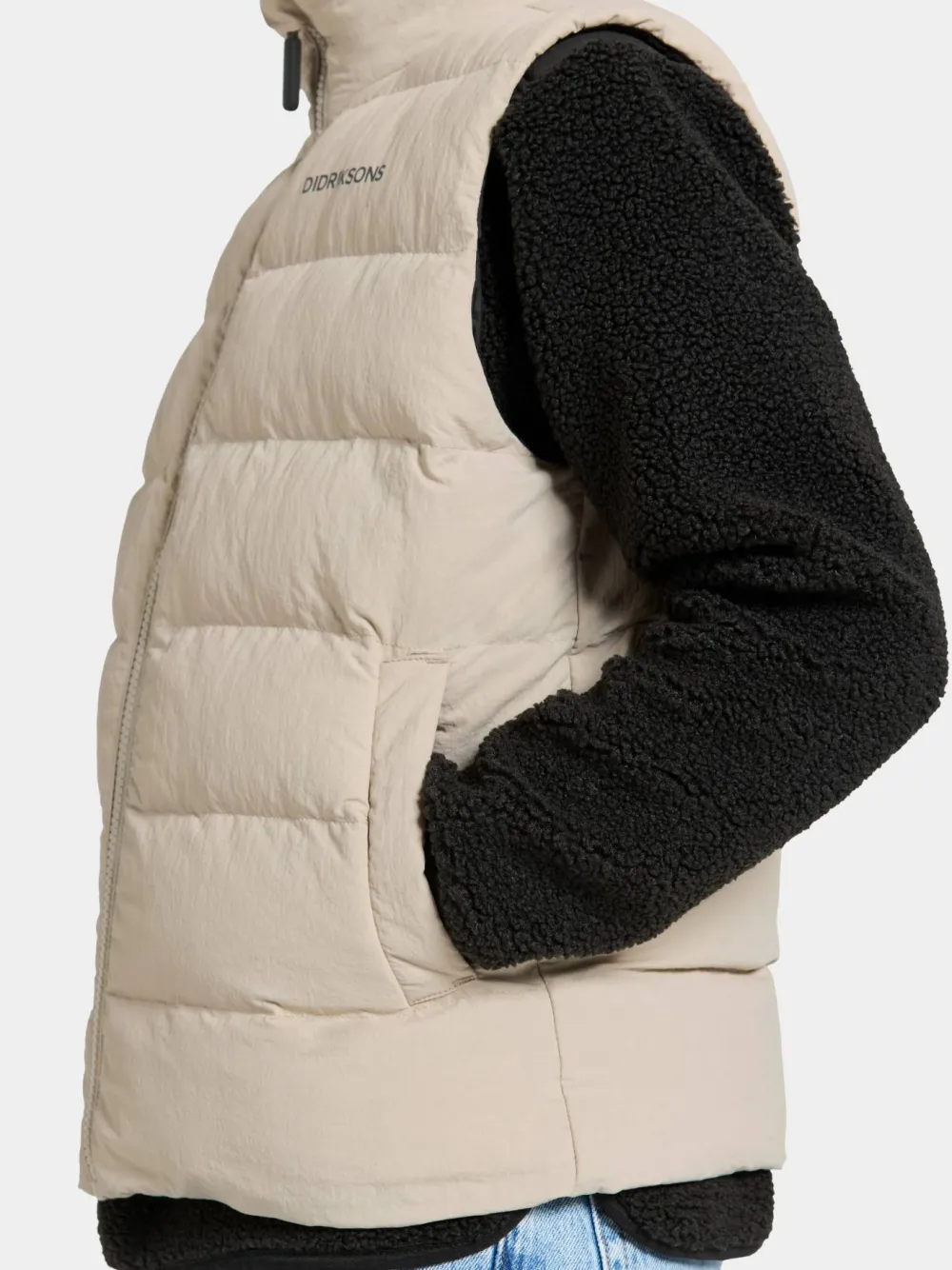 Didriksons Kids' Kilo Vest Clay Beige Online