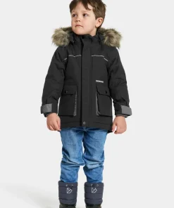 Didriksons Kids' Kure Parka 6 Black