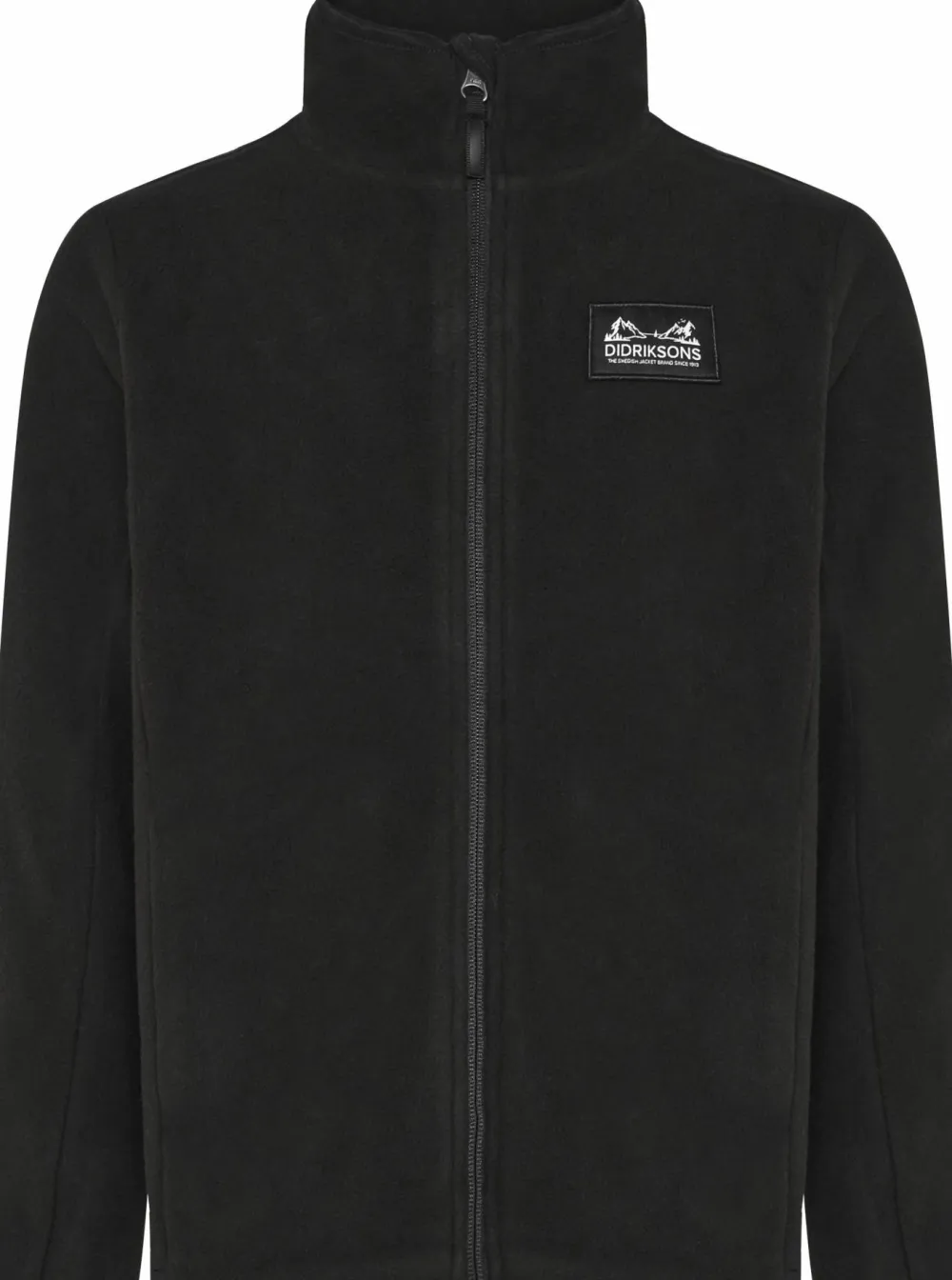 Didriksons Kids' Malakit Full Zip Black Hot