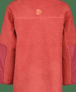 Didriksons Kids' Marmor Full Zip Long Mineral Red Clearance