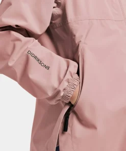 Didriksons Kids' Meliss Jacket 2 Vintage Pink