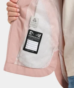 Didriksons Kids' Meliss Jacket 2 Vintage Pink