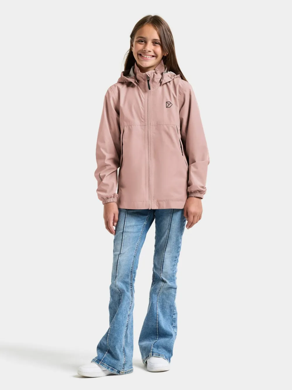 Didriksons Kids' Meliss Jacket 2 Vintage Pink
