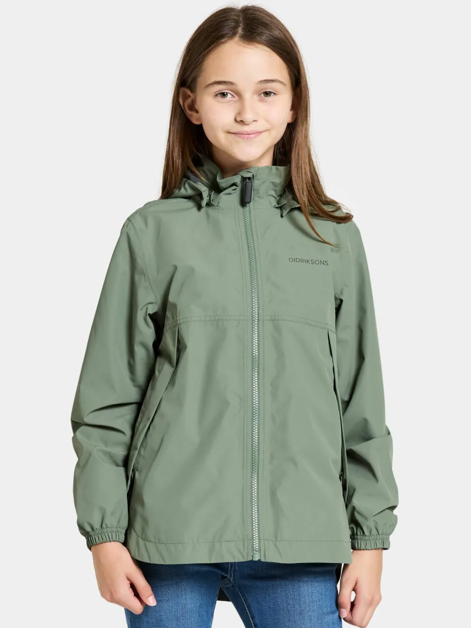 Didriksons Kids' Meliss Jacket Light Moss