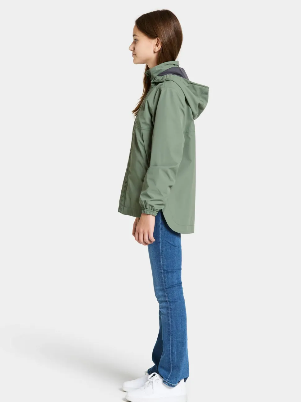 Didriksons Kids' Meliss Jacket Light Moss