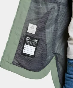 Didriksons Kids' Meliss Jacket Light Moss