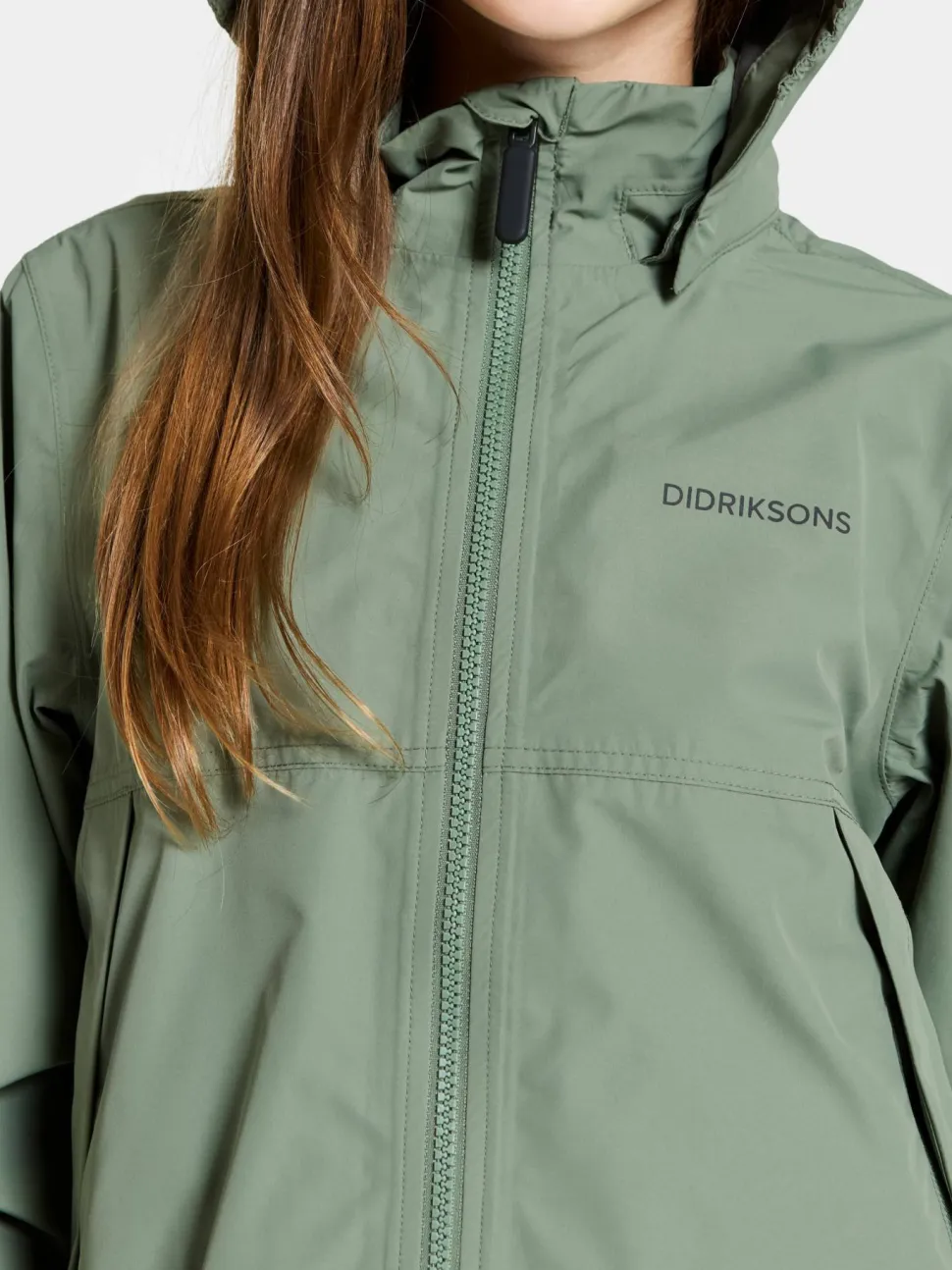 Didriksons Kids' Meliss Jacket Light Moss