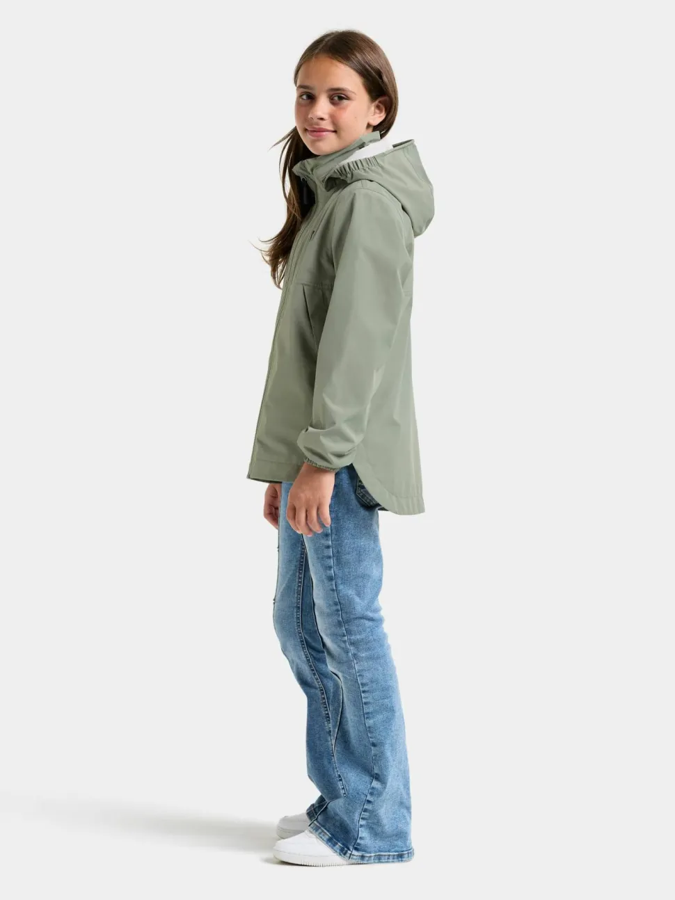 Didriksons Kids' Meliss Jacket 2 Wilted Leaf