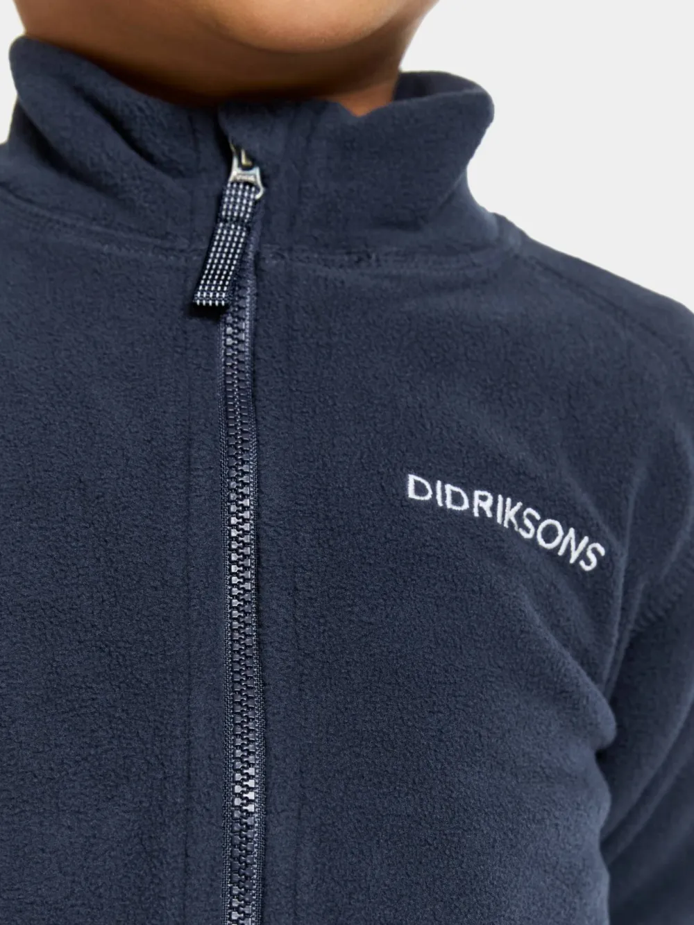 Didriksons Kids' Monte Full Zip 10 Navy Hot