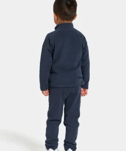 Didriksons Kids' Monte Full Zip 10 Navy Hot