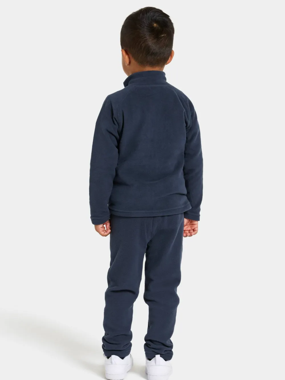 Didriksons Kids' Monte Full Zip 10 Navy Hot