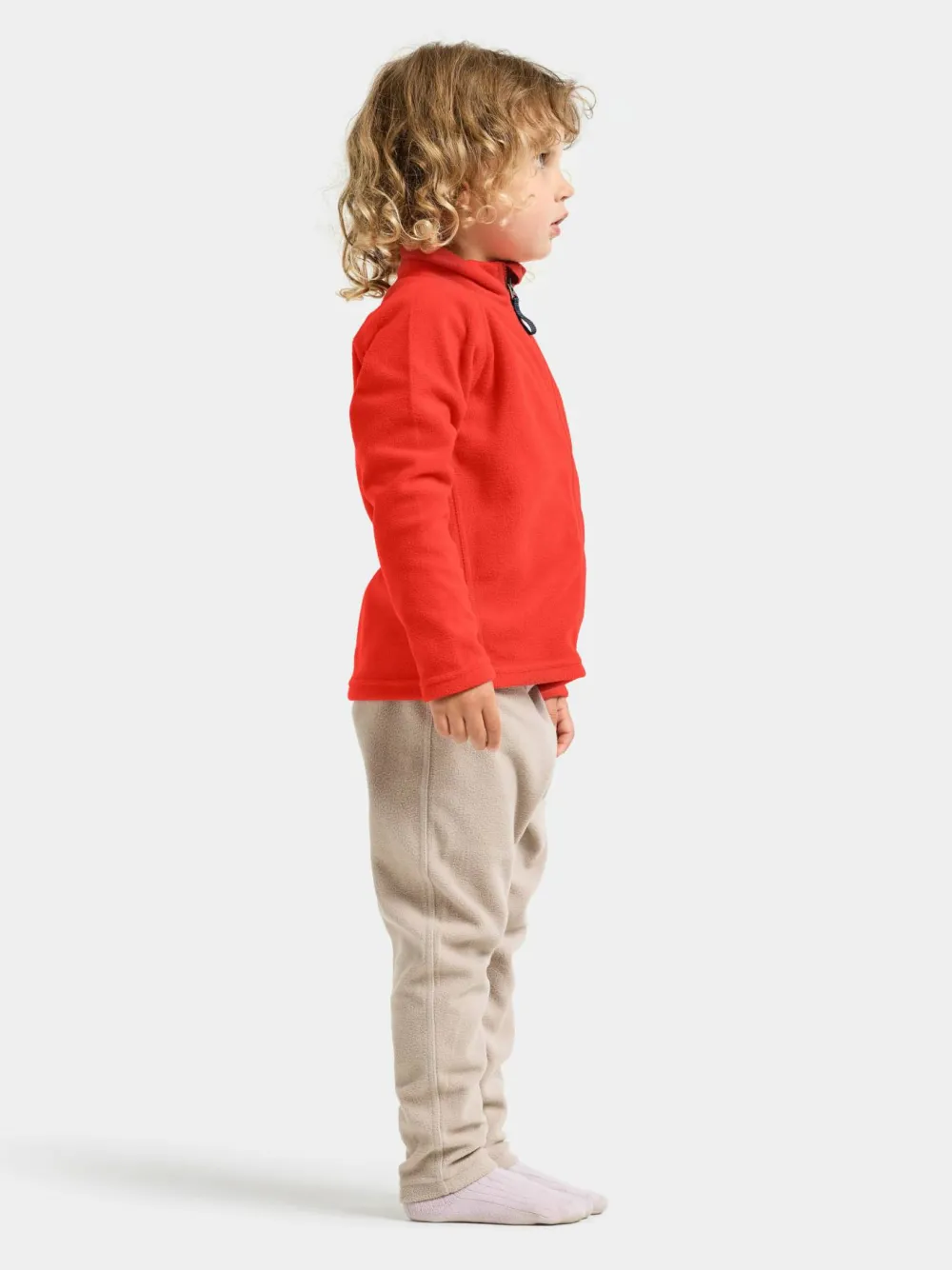 Didriksons Kids' Monte Full Zip 10 Paprika Online