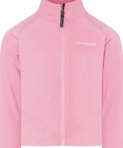 Didriksons Kids' Monte Full Zip 10 Light Heather Pink Discount