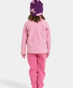 Didriksons Kids' Monte Full Zip 10 Light Heather Pink Discount