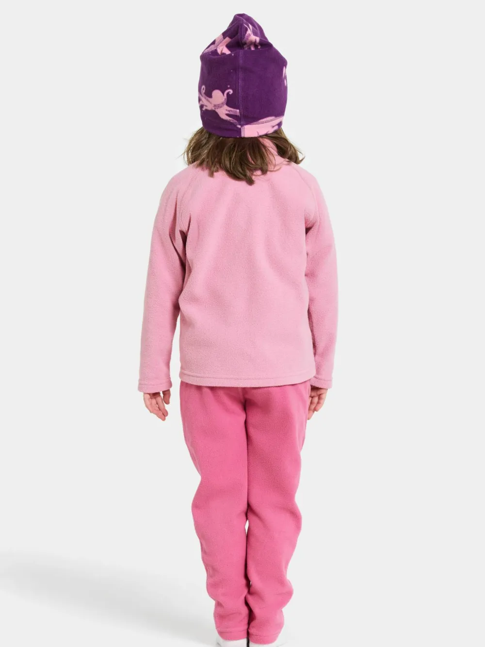Didriksons Kids' Monte Full Zip 10 Light Heather Pink Discount