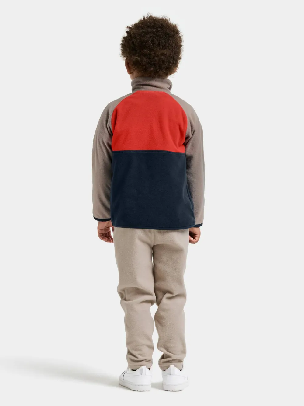 Didriksons Kids' Monte Half Button 5 Paprika Discount