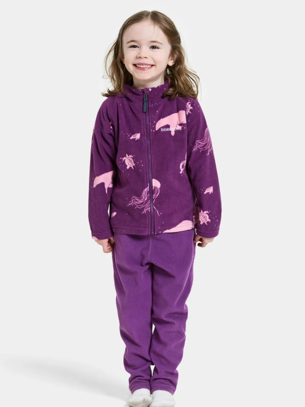 Online Kids' Monte Printed Full Zip 10 Barn Barnjackor & Västar|Barntröjor & Fleece