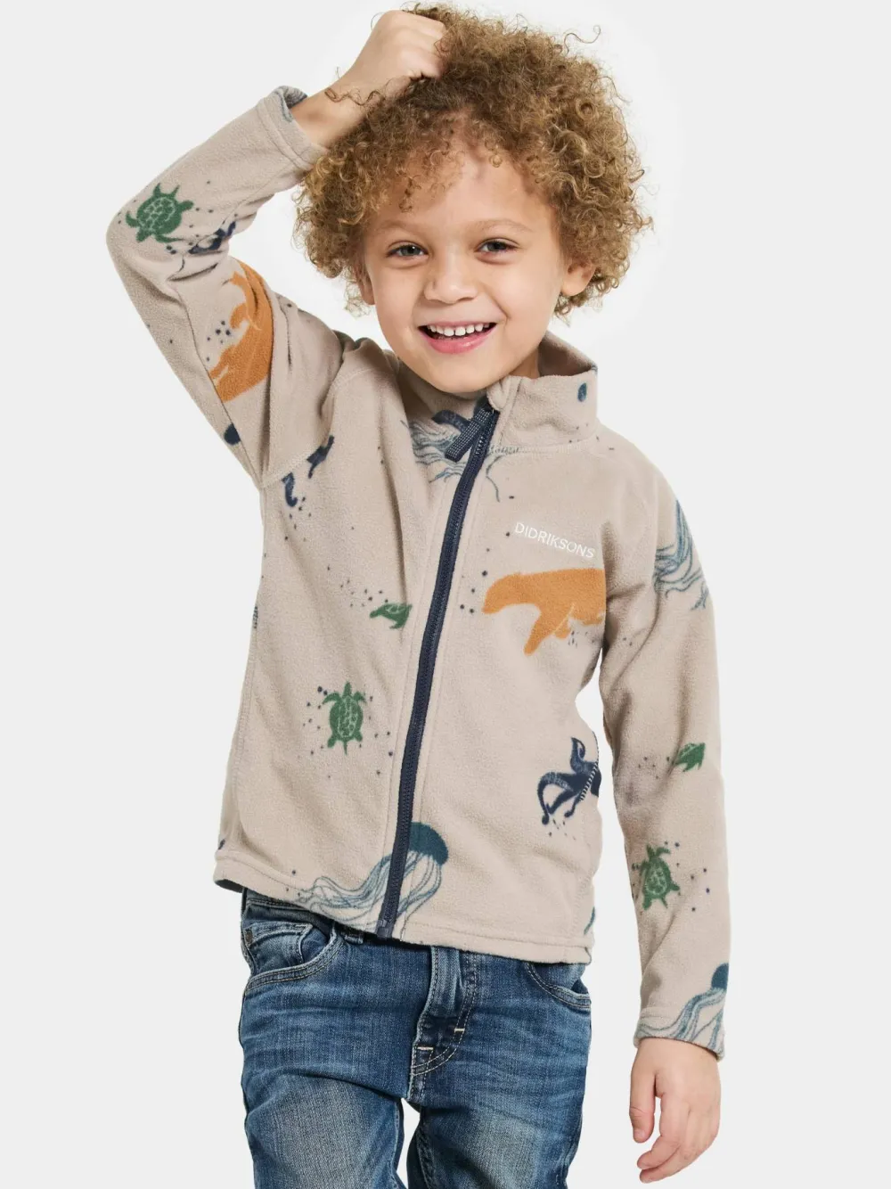Online Kids' Monte Printed Full Zip 10 Barn Barnjackor & Västar|Barntröjor & Fleece