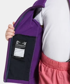 Didriksons Kids' Muskot Jacket Royal Purple