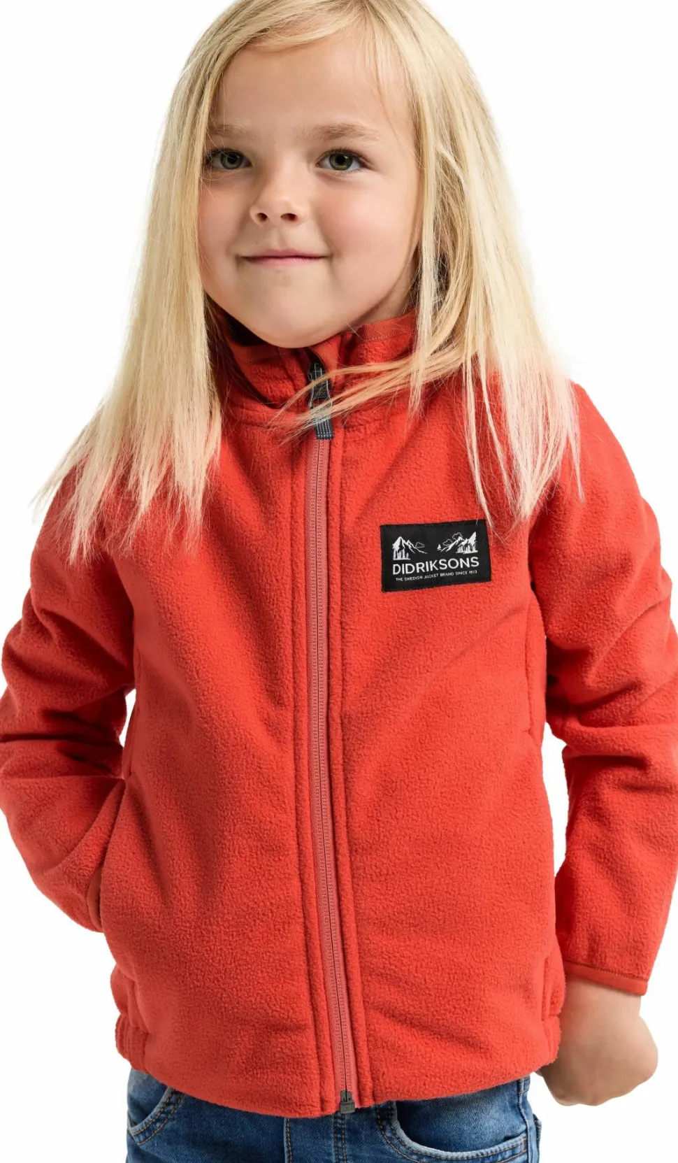 Didriksons Kids' Muskot Jacket Paprika