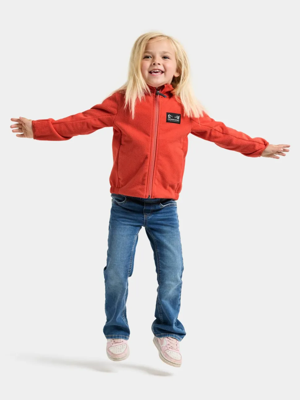 Didriksons Kids' Muskot Jacket Paprika