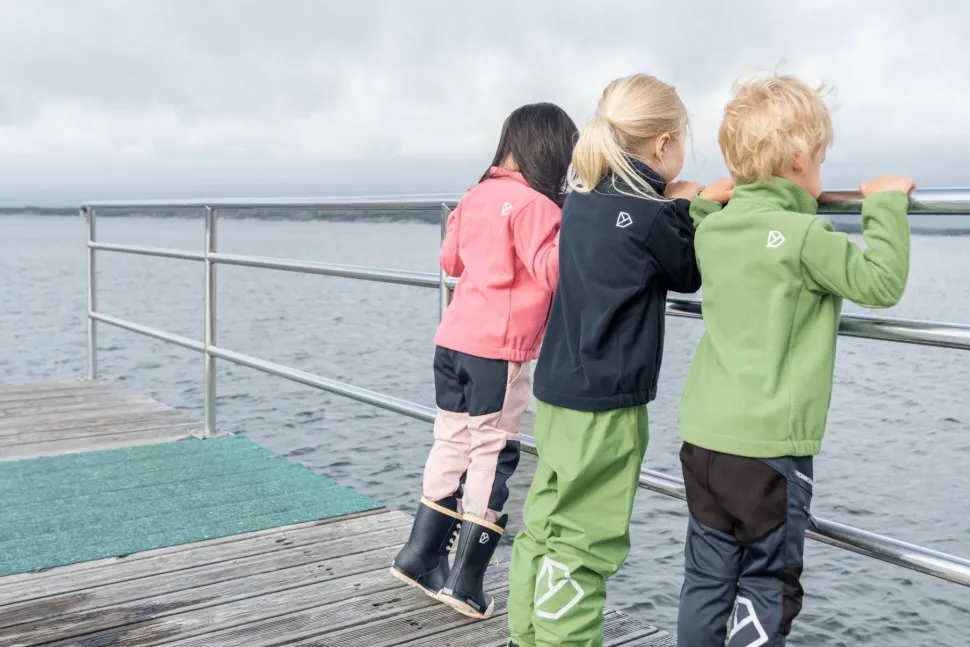 Didriksons Kids' Muskot Jacket Dusty Azalea