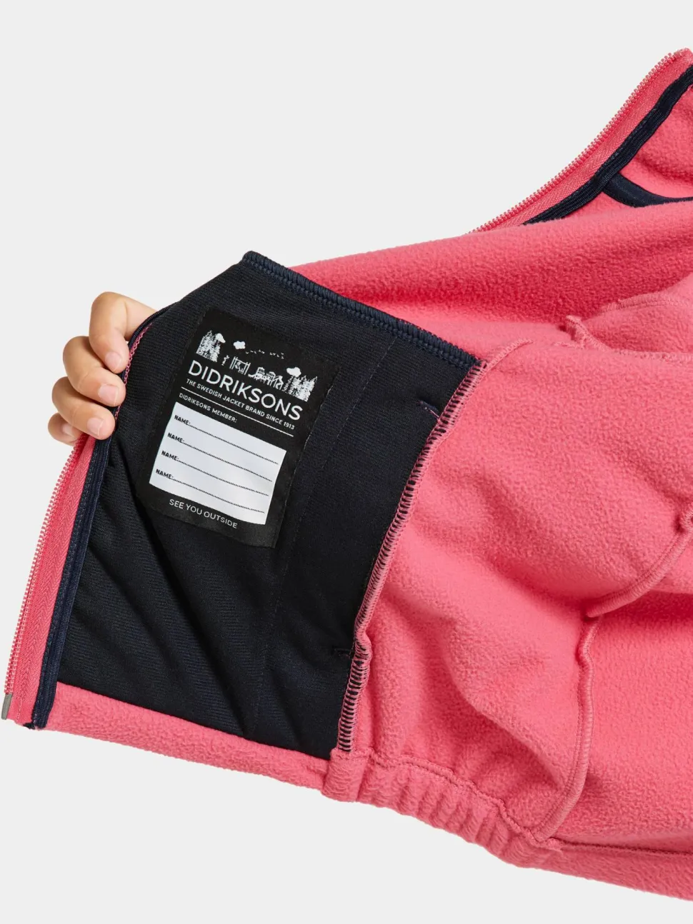 Didriksons Kids' Muskot Jacket Dusty Azalea