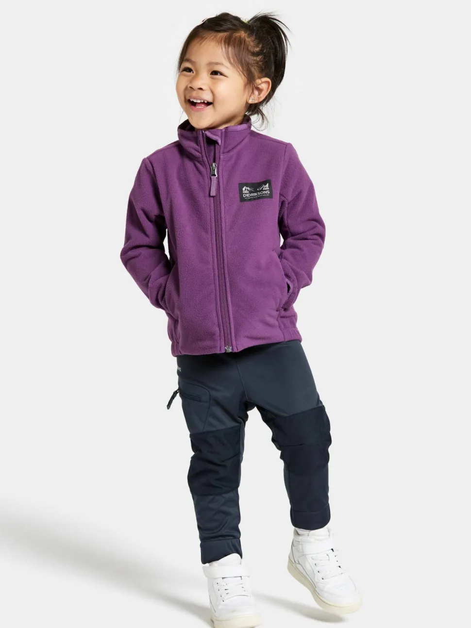 Didriksons Kids' Muskot Jacket Grape