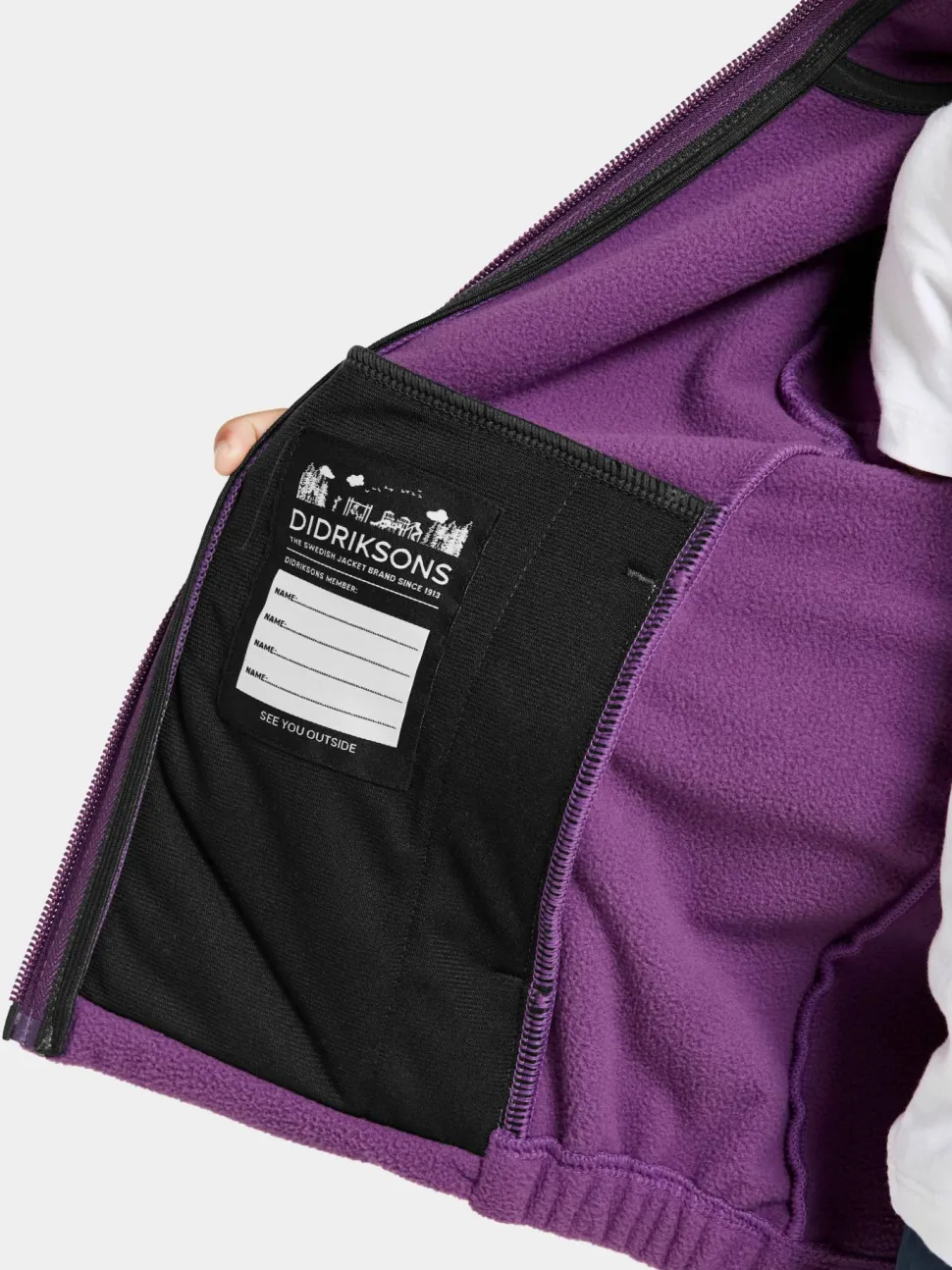 Didriksons Kids' Muskot Jacket Grape