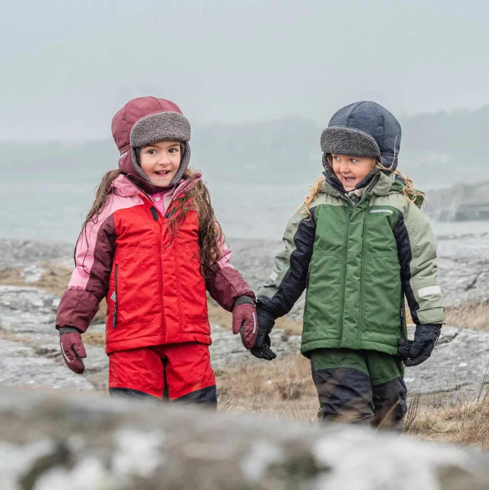 Didriksons Kids' Neptun Jacket 4 Pine Green Clearance