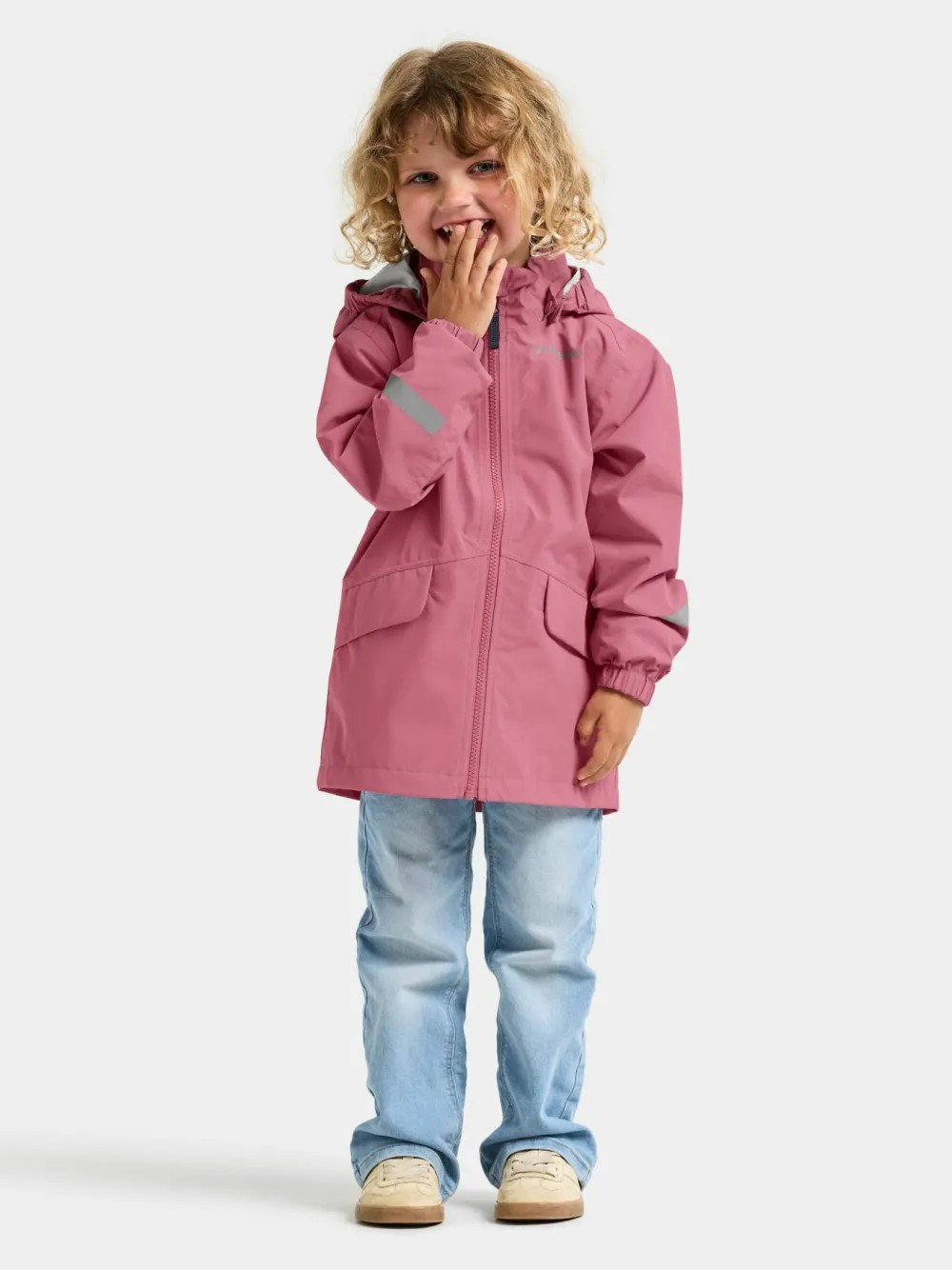 Didriksons Kids' Norma Jacket 3 Heather Pink Discount
