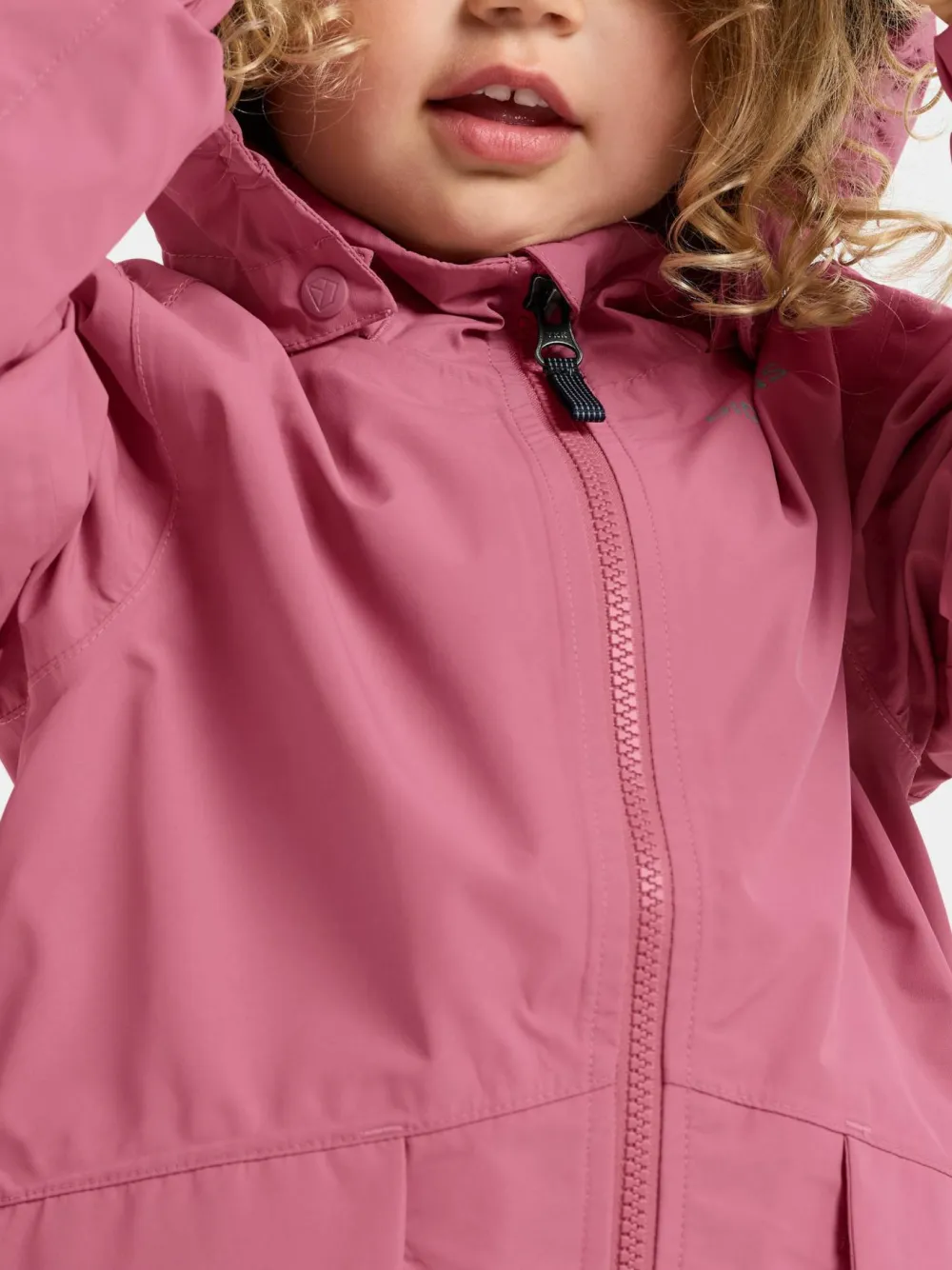 Didriksons Kids' Norma Jacket 3 Heather Pink Discount