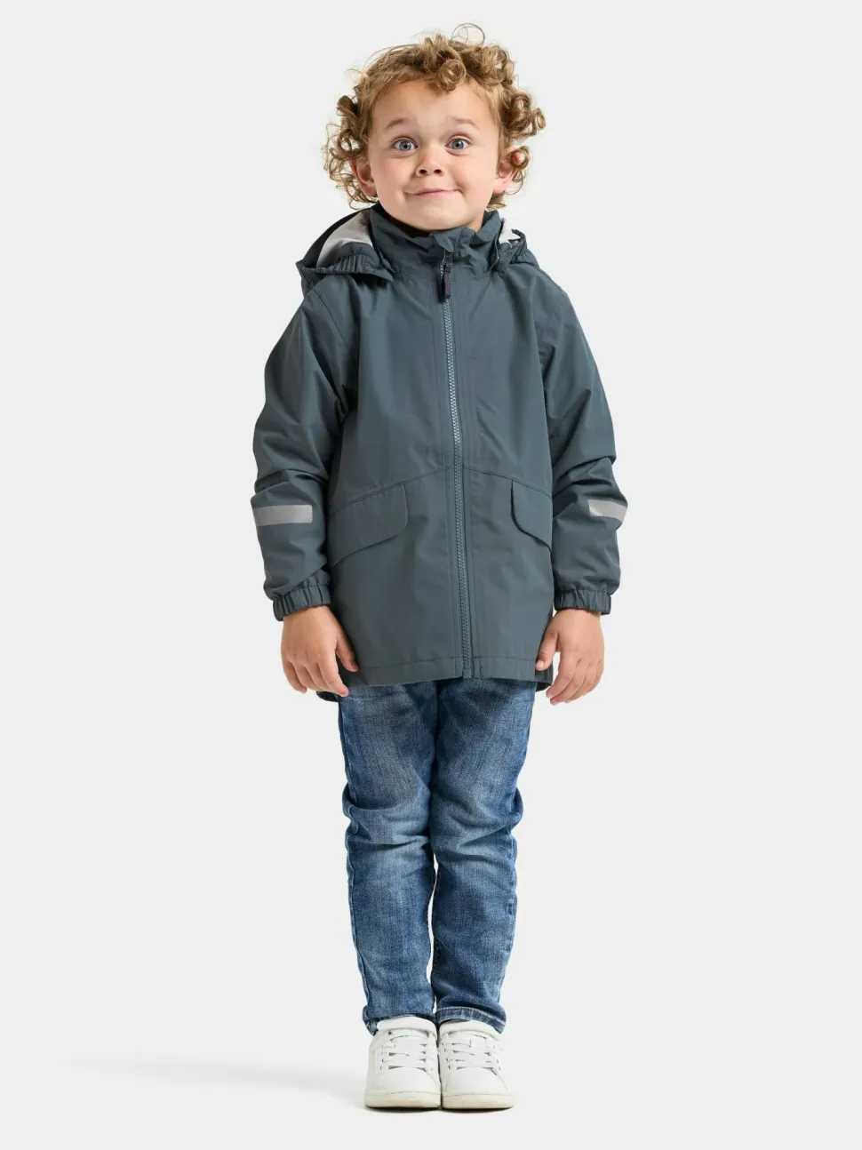 Didriksons Kids' Norma Jacket 3 Factory Blue