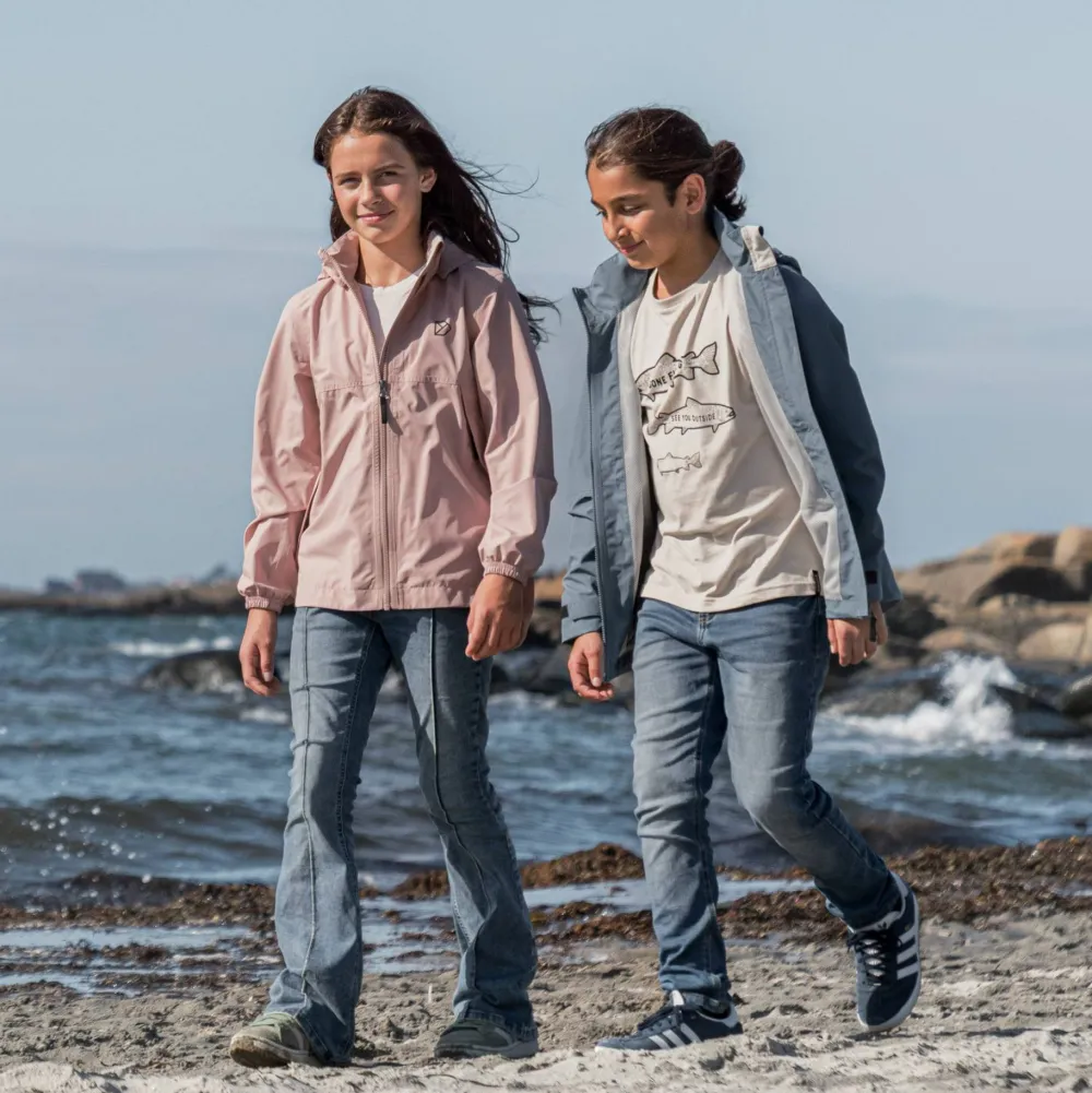 Didriksons Kids' Piko Jacket 9 Blue Fog Sale