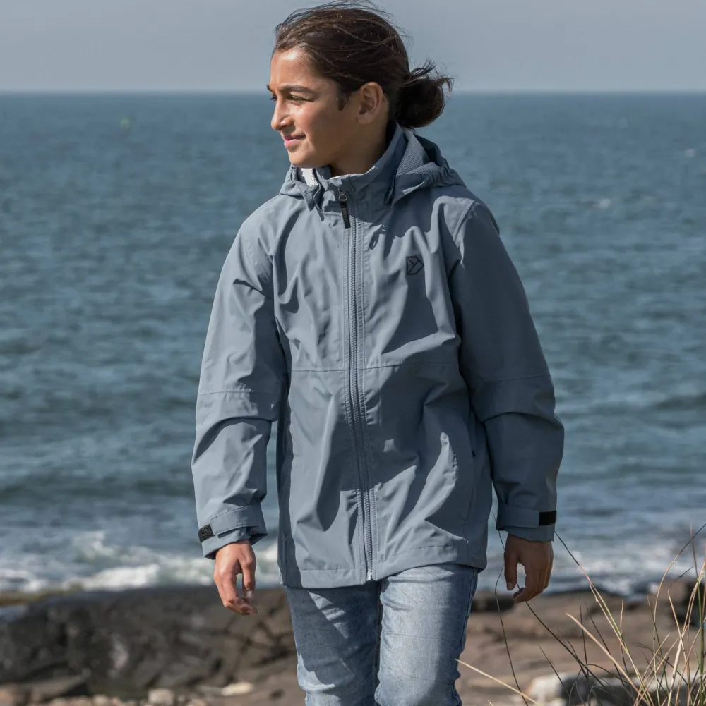 Didriksons Kids' Piko Jacket 9 Blue Fog Sale