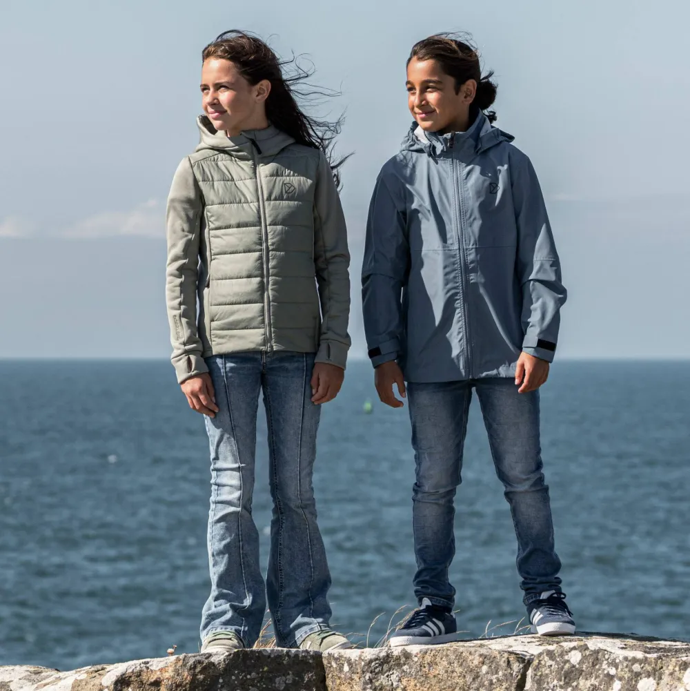 Didriksons Kids' Piko Jacket 9 Blue Fog Sale