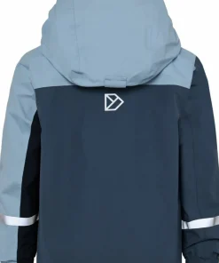 Didriksons Kids' Pilvi Jacket 2 Blue Fog