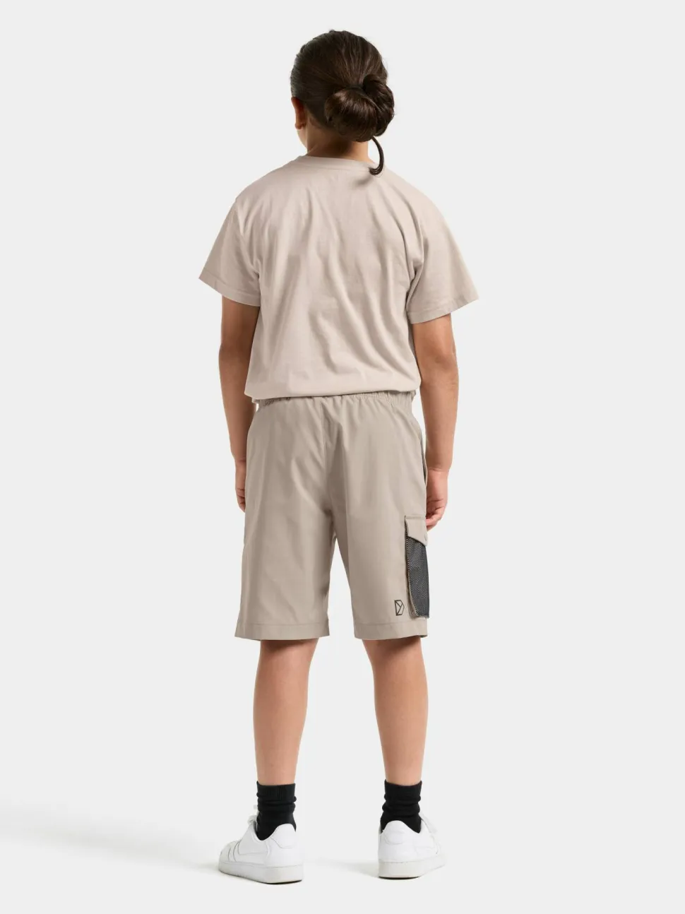 Didriksons Kids' Quartz Shorts Beach Beige