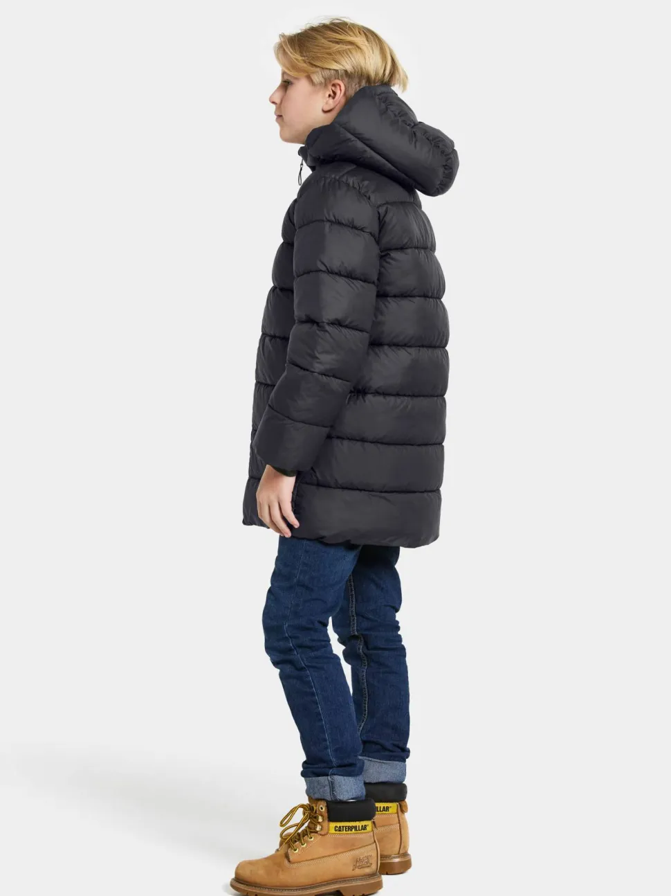 Didriksons Kids' Scoria Parka Black