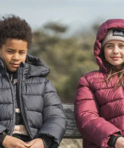 Didriksons Kids' Scoria Parka Black