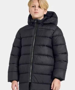 Didriksons Kids' Scoria Parka Black