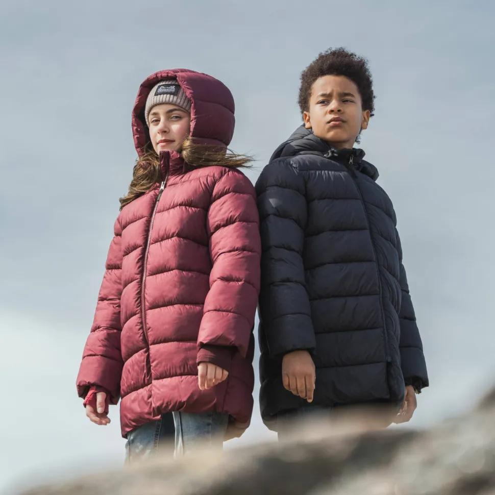 Didriksons Kids' Scoria Parka Black